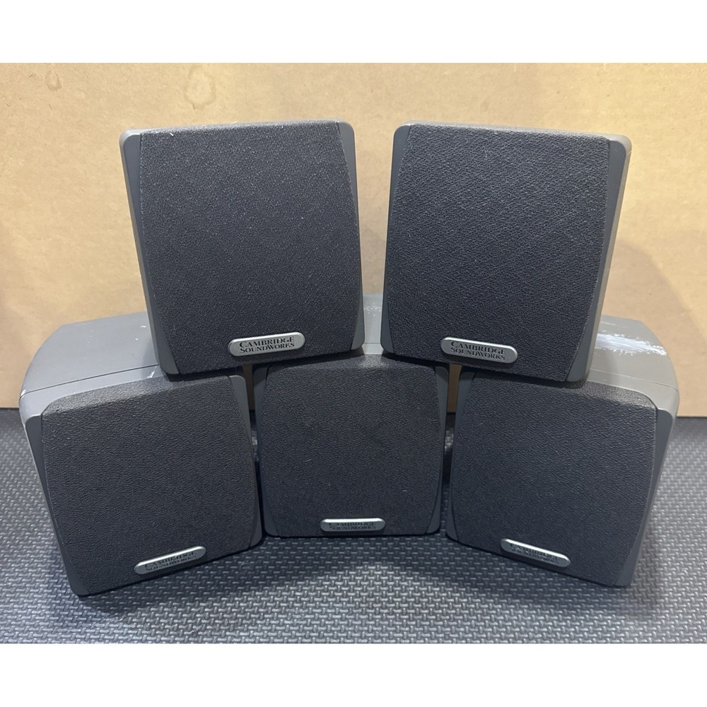 CAMBRIDGE SOUNDWORKS MC50, 5 Surround  Speakers